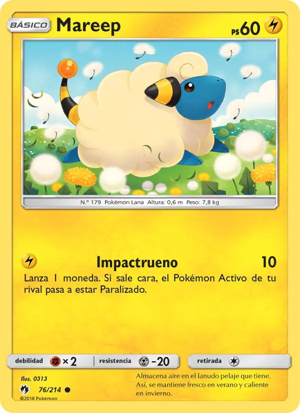 Mareep, Truenos Perdidos Nº 76