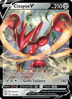 Cizayox V, Ténèbres Embrasées No. 118 Holo