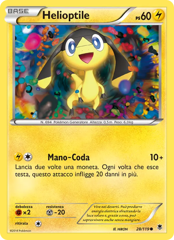 Helioptile, Forze Spettrali No. 28