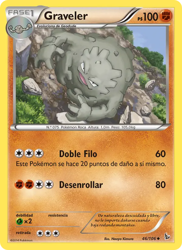Graveler, Destellos de Fuego No. 46