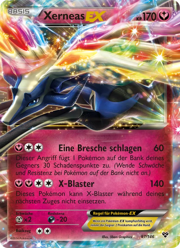 Xerneas EX, XY Nº 97