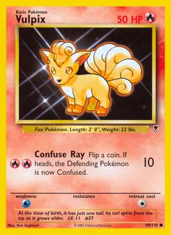 Vulpix, Legendary Collection No. 98 Normal