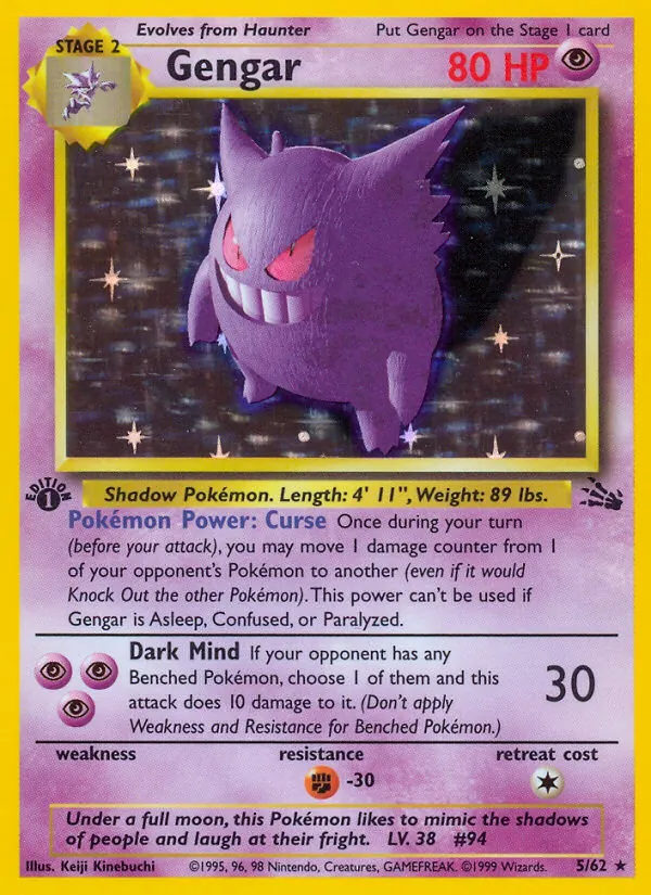 Gengar, Fossil No. 5