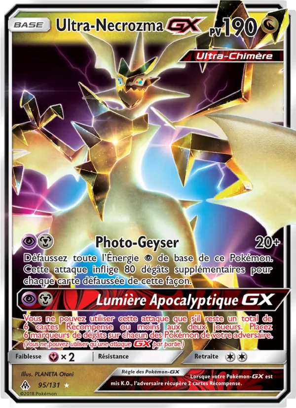 Ultra-Necrozma GX, Lumière Interdite No. 95