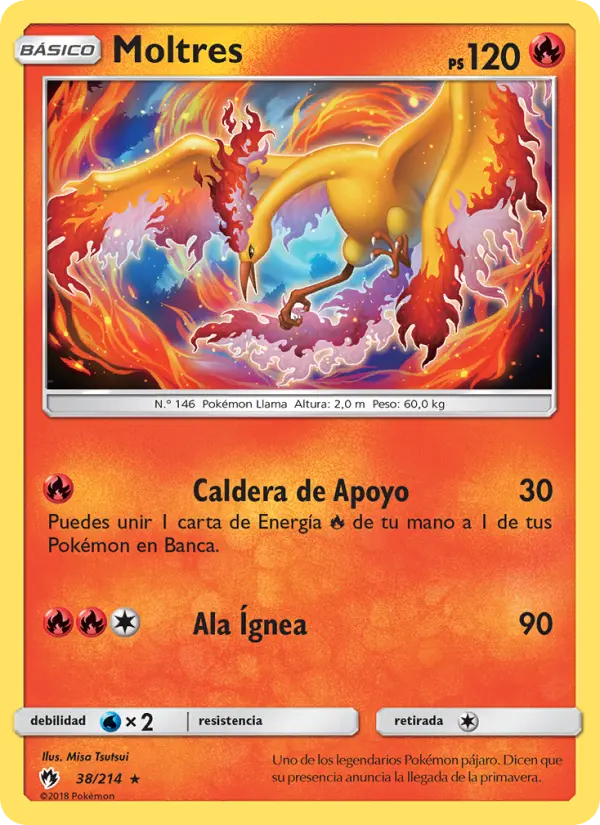 Moltres, Truenos Perdidos No. 38