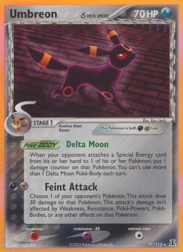 Umbreon δ, Delta Species No. 17
