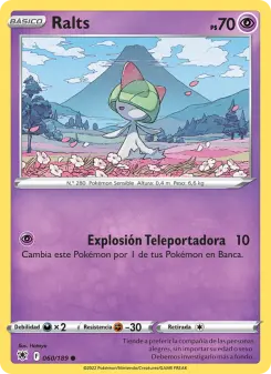 Ralts, Resplandor Astral No. 060 Normal