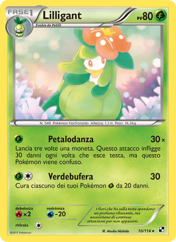 Lilligant, Nero e Bianco Nº 10