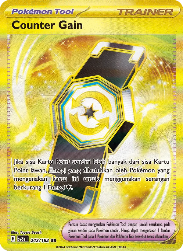 Counter Gain, Kilat Rasi No. 242
