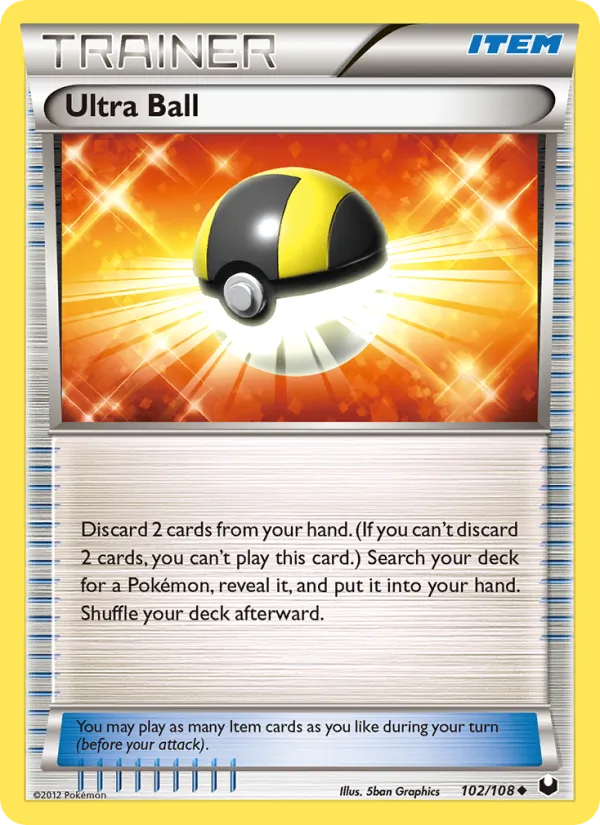 Ultra Ball, Dark Explorers Nº 102
