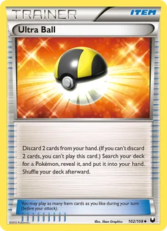 Ultra Ball, Dark Explorers No. 102 Normal