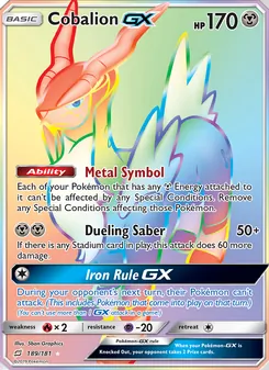 Cobalion GX, Team Up Nº 189 Normal