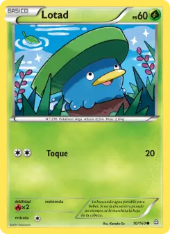 Lotad, Duelos Primigenios No. 10 Normal
