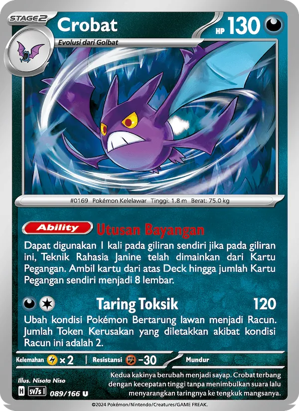 Crobat, Bimbingan Rasi No. 089
