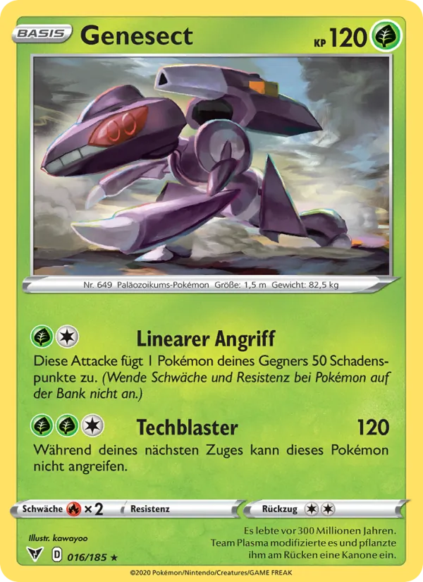 Genesect, Farbenschock No. 16