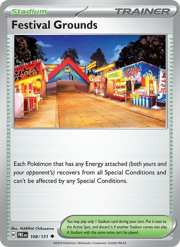 Festival Grounds, Prismatic Evolutions Nº 108
