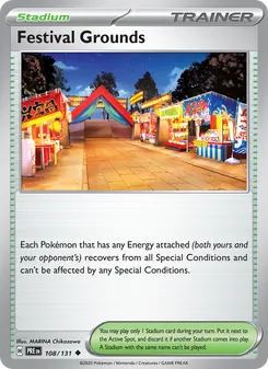 Festival Grounds, Prismatic Evolutions Nº 108 Normal