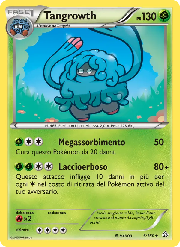 Tangrowth, Scontro Primordiale No. 5