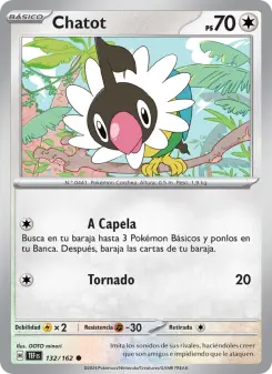 Chatot, Fuerzas Temporales Nº 132 Normal
