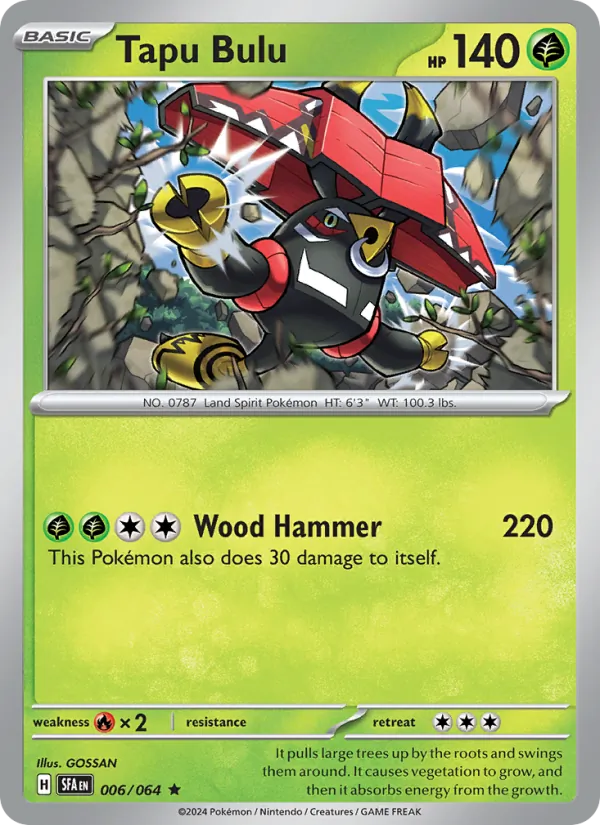 Tapu Bulu, Shrouded Fable No. 006