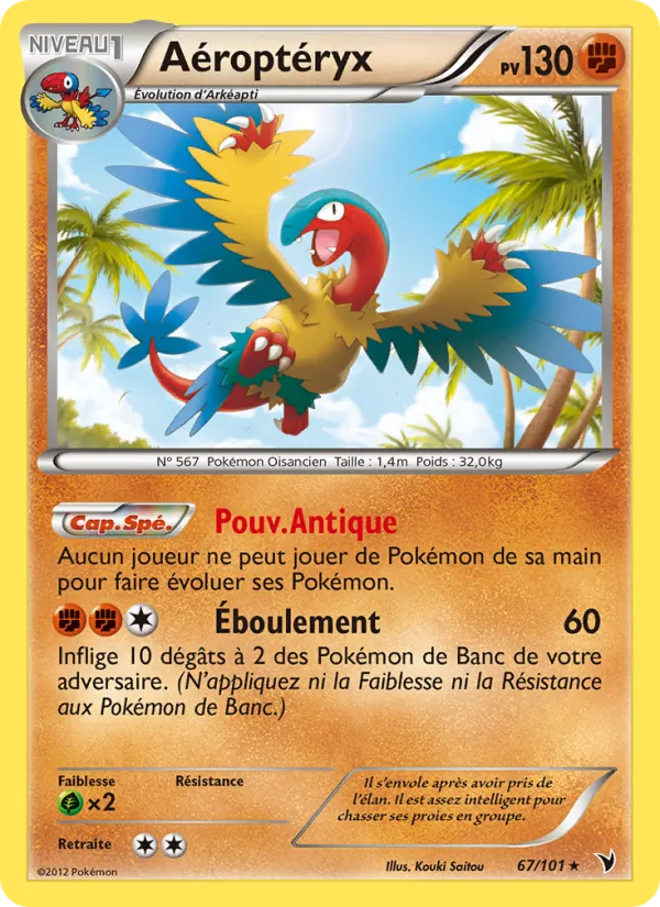 Aéroptéryx, Nobles Victoires Nº 67