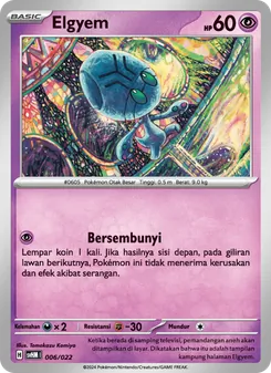 Elgyem, Miraidon ex Futur No. 006 Normal