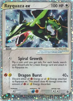 Rayquaza ex, Dragon Nº 97 Normal