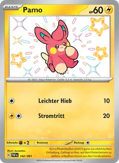 Pamo, Paldeas Schicksale No. 142 Holo