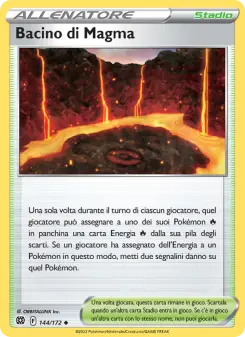 Bacino di Magma, Astri Lucenti Nº 144 Normal