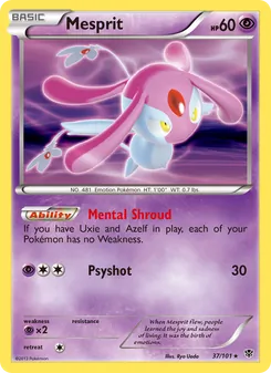 Mesprit, Plasma Blast No. 37 Normal