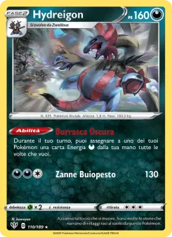 Hydreigon, Fiamme Oscure No. 110 Normal