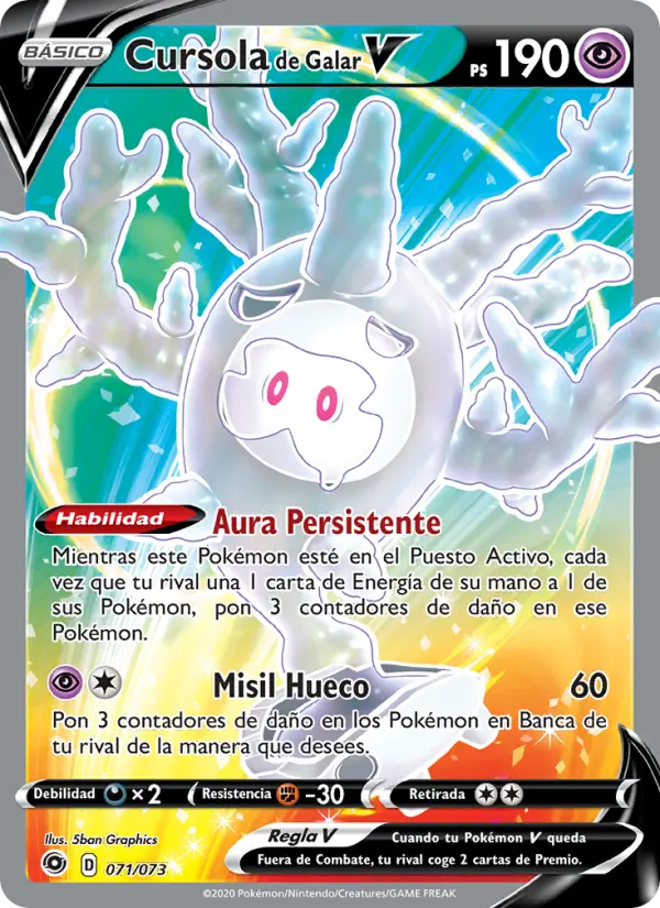 Cursola de Galar V, Camino de Campeones Nº 71
