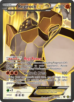Regirock EX, Fates Collide Nº 43 Normal