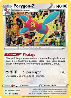 Porygon-Z, Règne de Glace No. 118 Holo