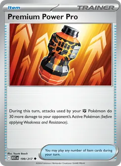Premium Power Pro, Ascended Heroes Nº 199 Normal