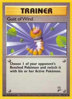 Gust of Wind, Base Set 2 Nº 120 Normal