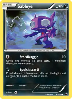 Sableye, Esploratori delle Tenebre No. 62 Normal