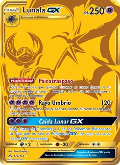 Lunala GX, Ultraprisma Nº 172 Normal