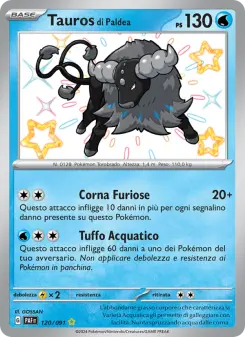 Tauros di Paldea, Destino di Paldea No. 120 Holo