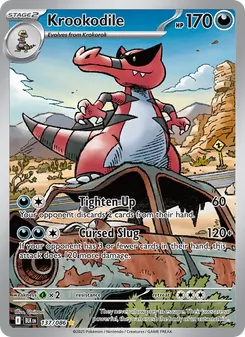 Krookodile, Black Bolt No. 137 Holo