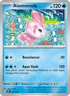 Alomomola, Quaxly & Mimikyu ex No. 001 Normal