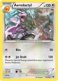 Aerodactyl, Fates Collide Nº 76 Normal