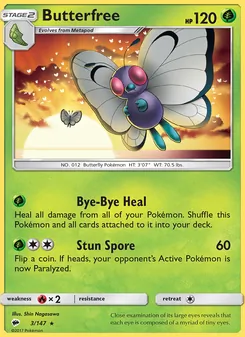 Butterfree, Burning Shadows No. 3