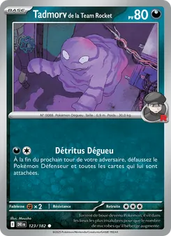 Tadmorv de la Team Rocket, Rivalités Destinées No. 123 Normal
