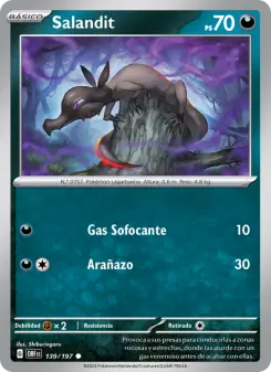 Salandit, Llamas Obsidianas No. 139 Normal