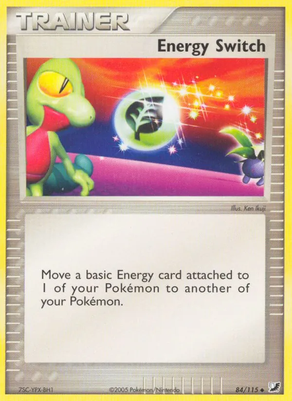 Energy Switch, Unseen Forces No. 84
