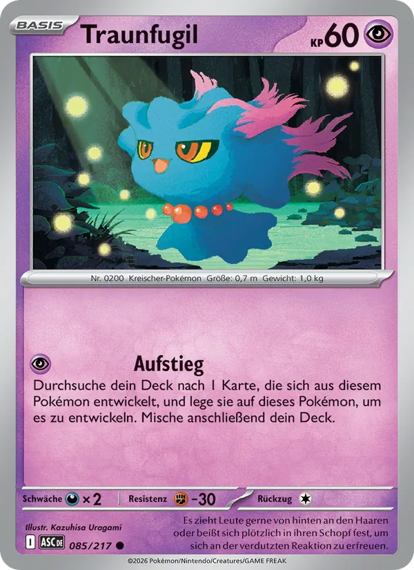 Traunfugil, Erhabene Helden Nº 085