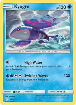 Kyogre, Cosmic Eclipse No. 53 Normal