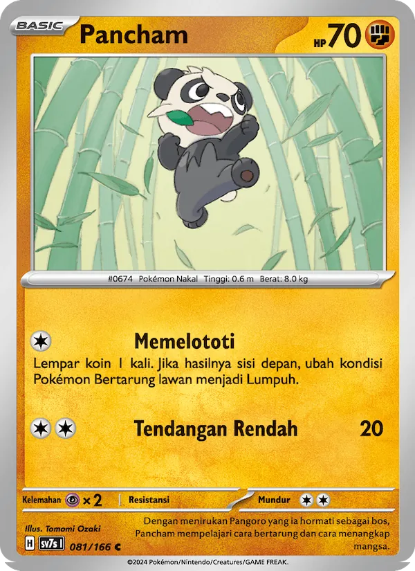 Pancham, Bimbingan Rasi No. 081
