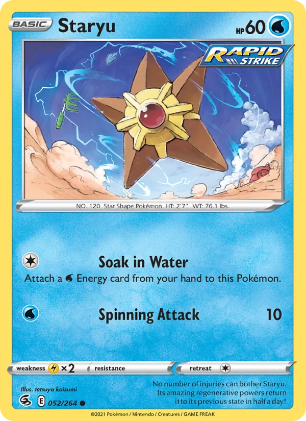 Staryu, Fusion Strike No. 52